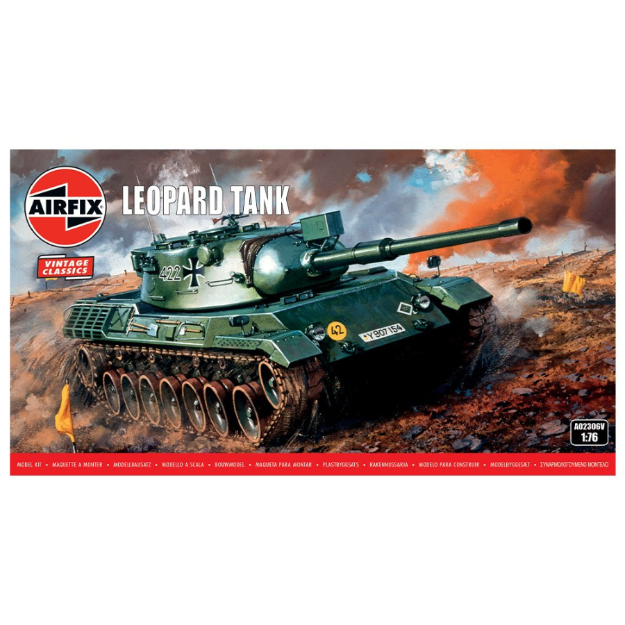 Airfix Model Kit 1:76 Leopard Tank