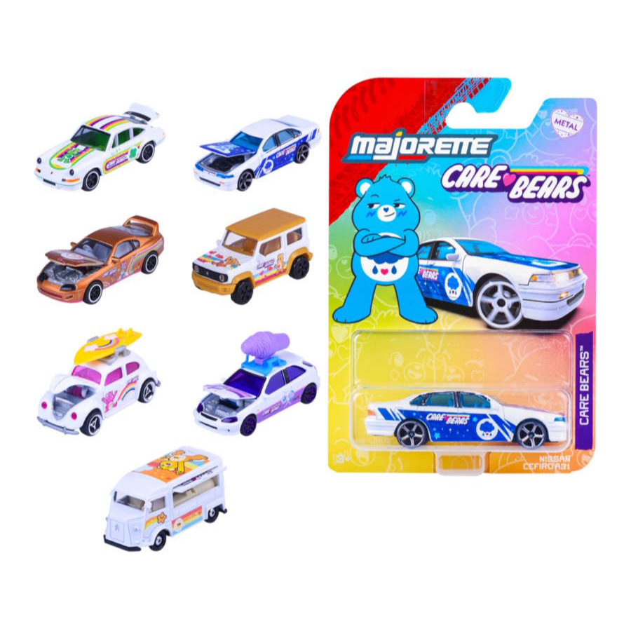 Majorette Diecast Care Bears Mini Car Assorted