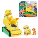 Paw Patrol The Dino Movie Vehicle & Figure Rubble
