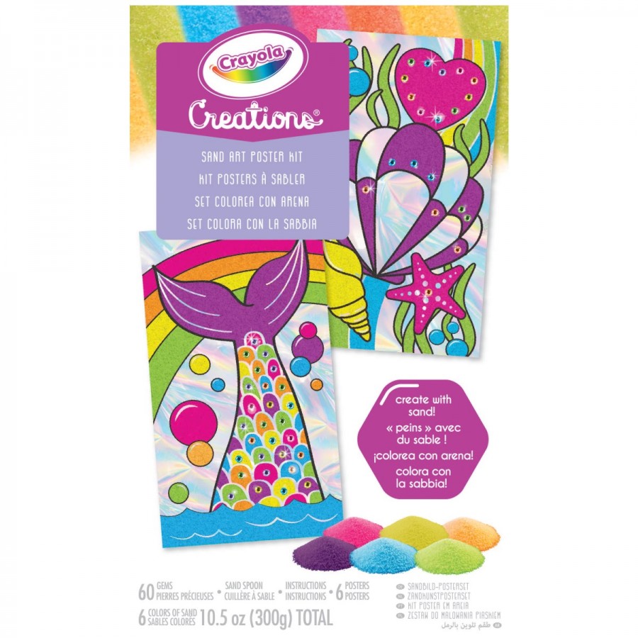 Crayola Creations Sand Art Poster Kit