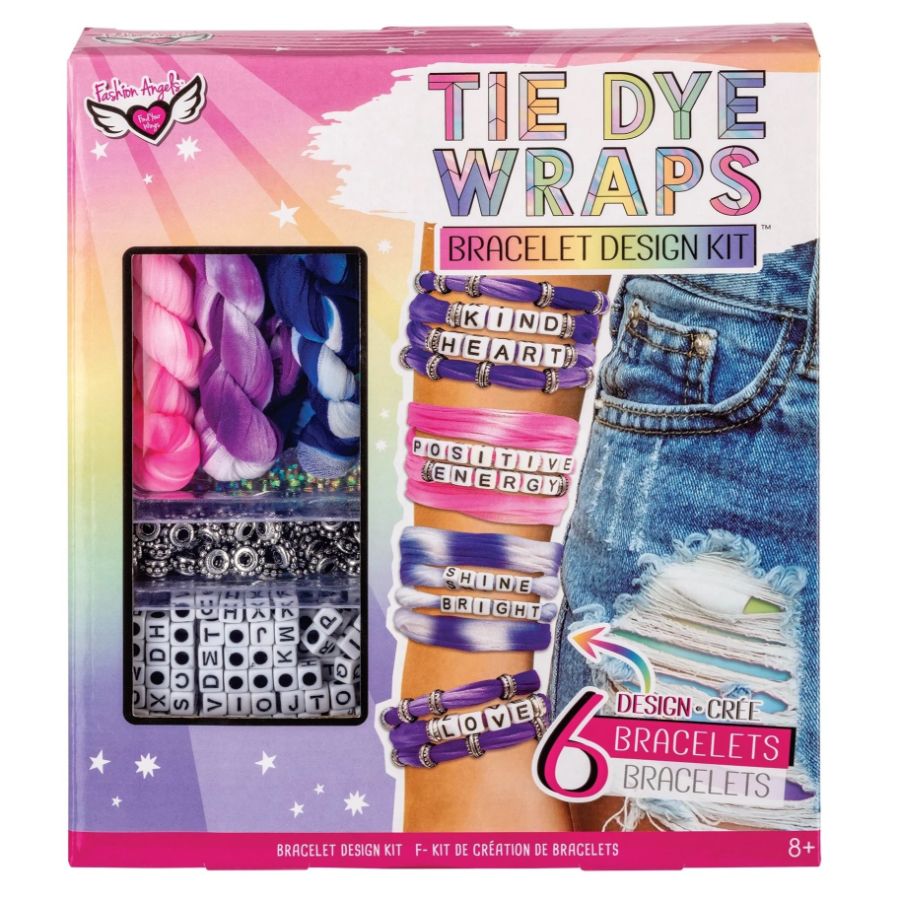 Fashion Angels Tie Dye Wrap Bracelets