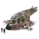 Star Wars Micro Galaxy Squadron Deluxe Boba Fetts Ship & Figures