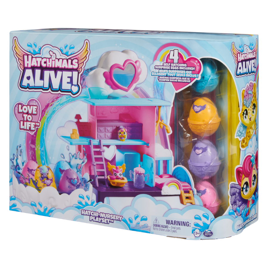Hatchimals Alive Hatchi Nursery Playset
