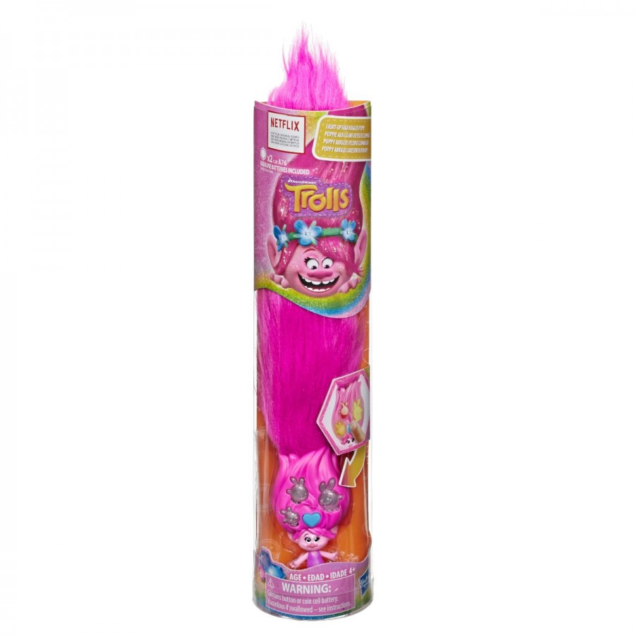 Trolls Light Up Hair Huggers Assorted