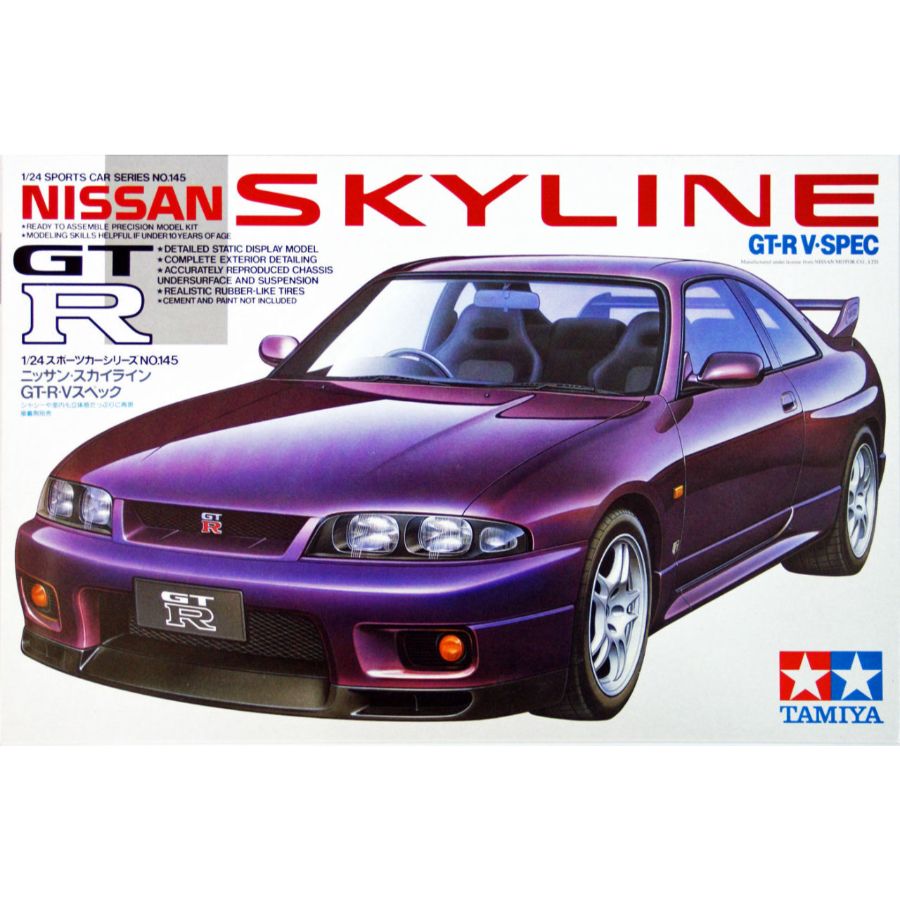 Tamiya Model Kit 1:24 Nissan GTR-V Spec