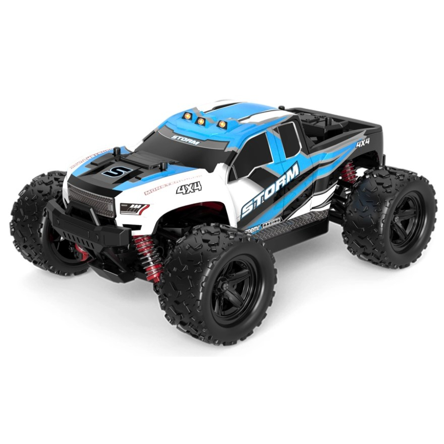 Tornado Radio Control 1:18 Storm 4WD High Speed Truck RTR Blue