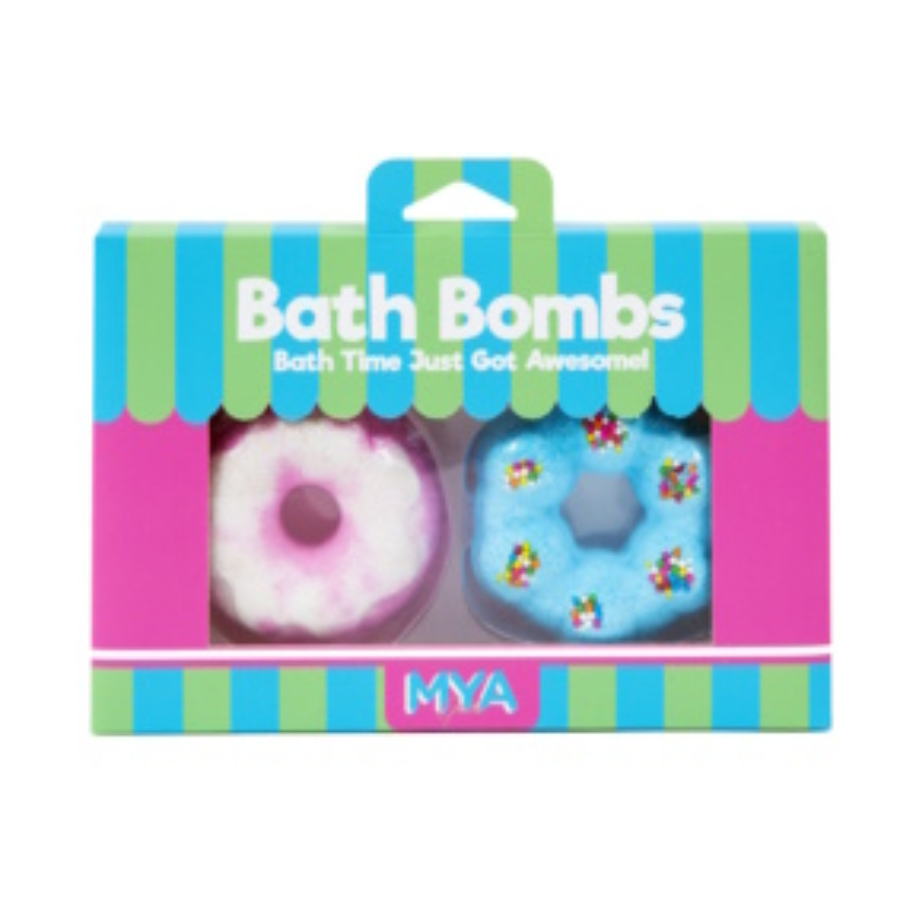MYA Cosmetics Bath Bombs Donut 2 Pack