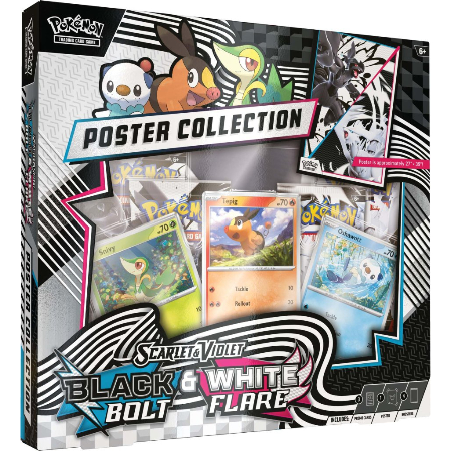 Pokemon TCG Scarlet & Violet Unova Poster Box