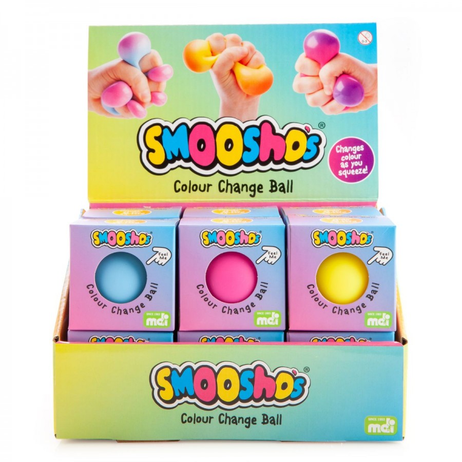 Smooshos Squishy Ball Colour Change Assorted