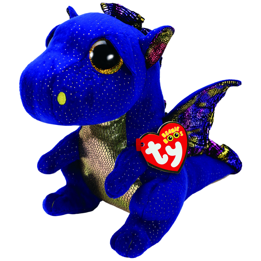 Beanie Boos Medium Plush Saffire Blue Dragon