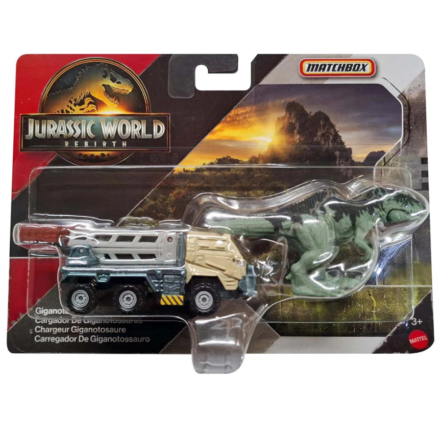 Matchbox Vehicles Jurassic World Dino Transporters Assorted