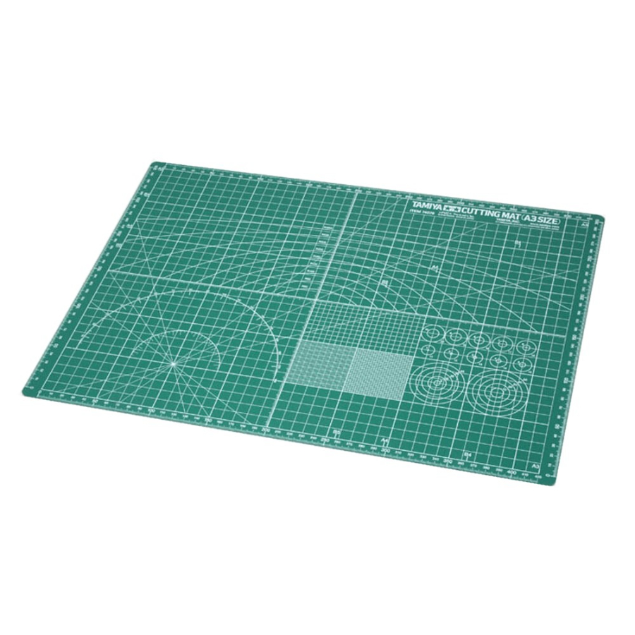 Tamiya Cutting Mat Green A3