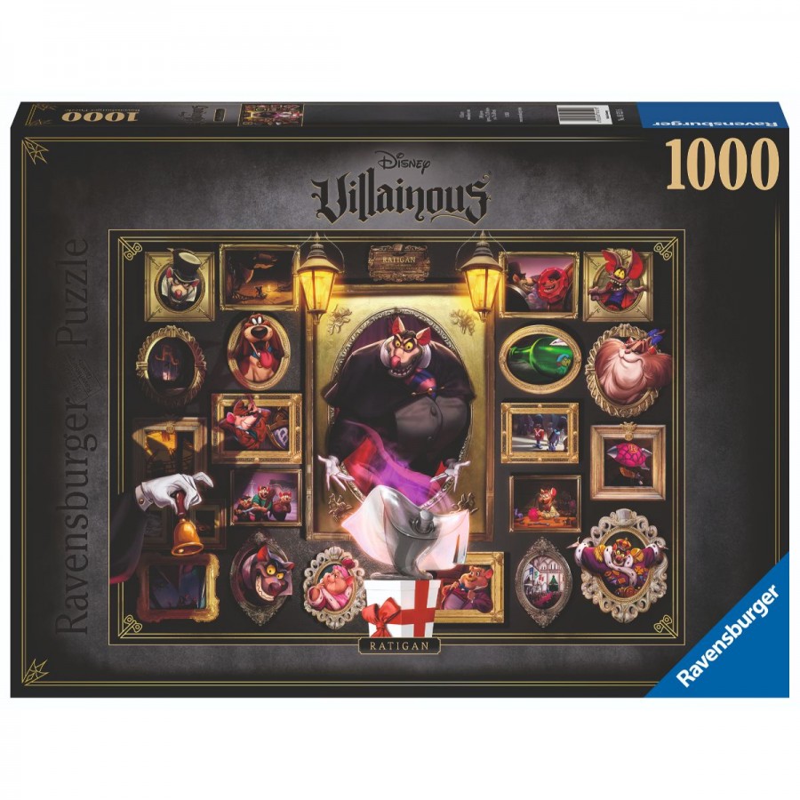 Ravensburger Puzzle Disney 1000 Piece Villainous Ratigan