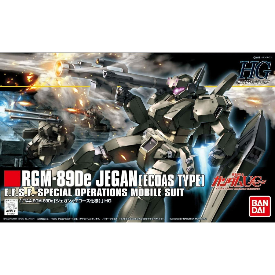 Gundam Model Kit 1:144 HGUC Jegan Echoes Type