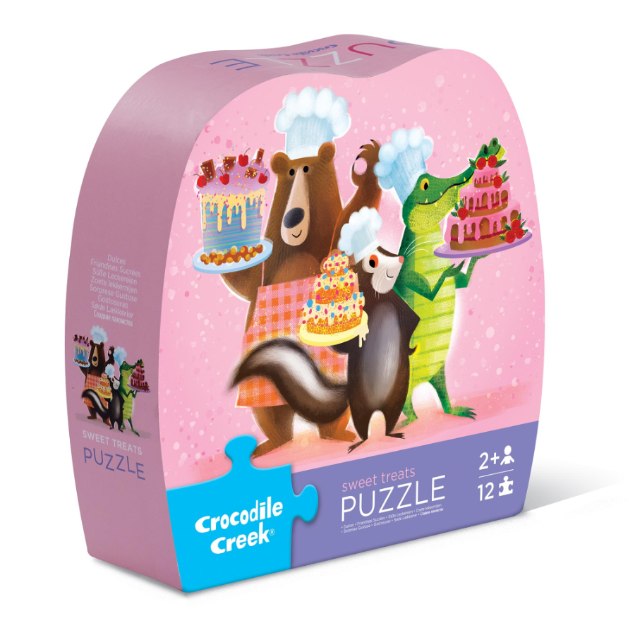 Crocodile Creek 12 Piece Puzzle Sweet Treats
