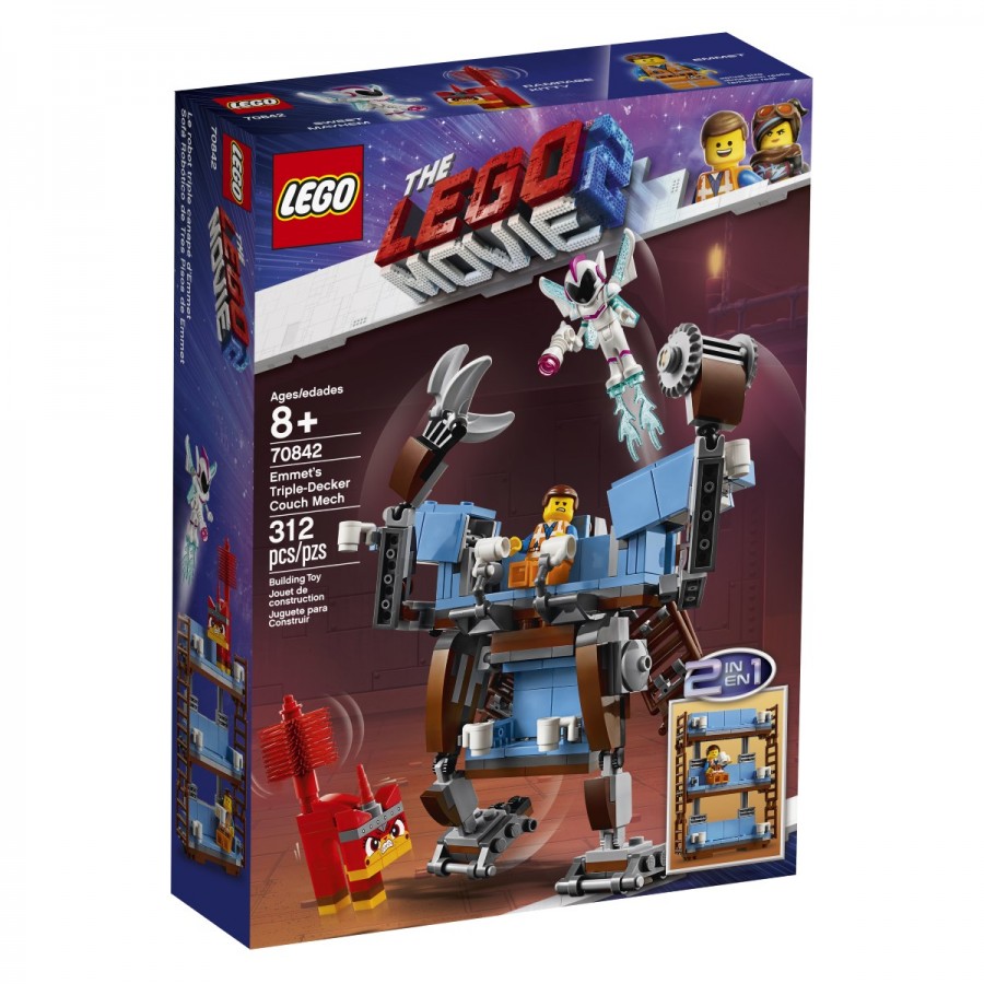 LEGO Movie 2 Emmetts Triple-Decker Couch Mech