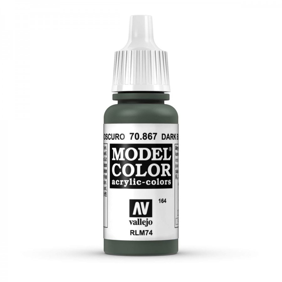 Vallejo Acrylic Paint Model Colour Dark Bluegrey 17-18ml
