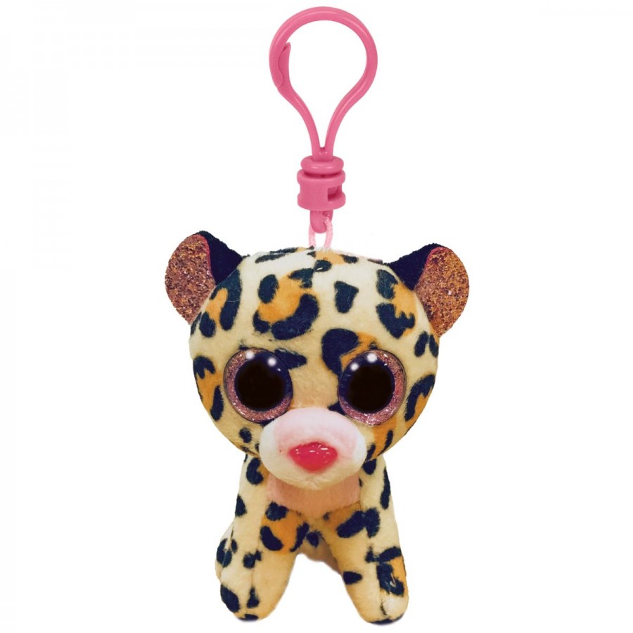 Beanie Boos Clips Livvie Leopard
