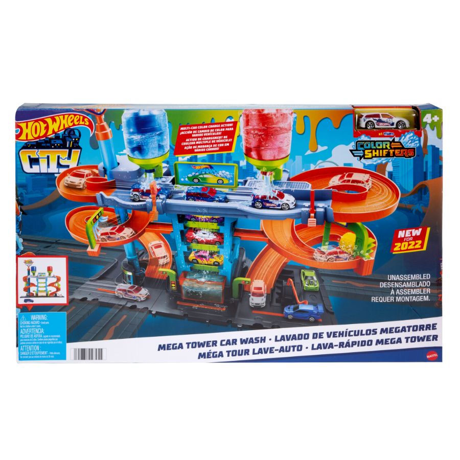 Hot Wheels Action Mega Tower Car Wash