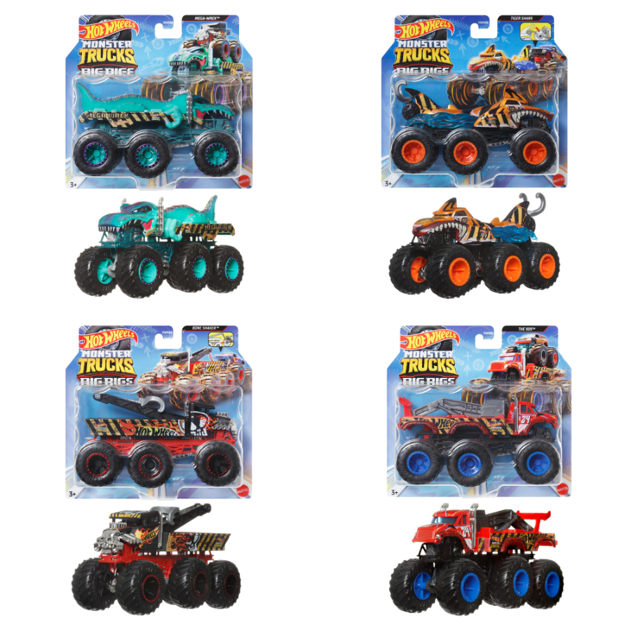 Hot Wheels Monster Trucks Big Rig Assorted