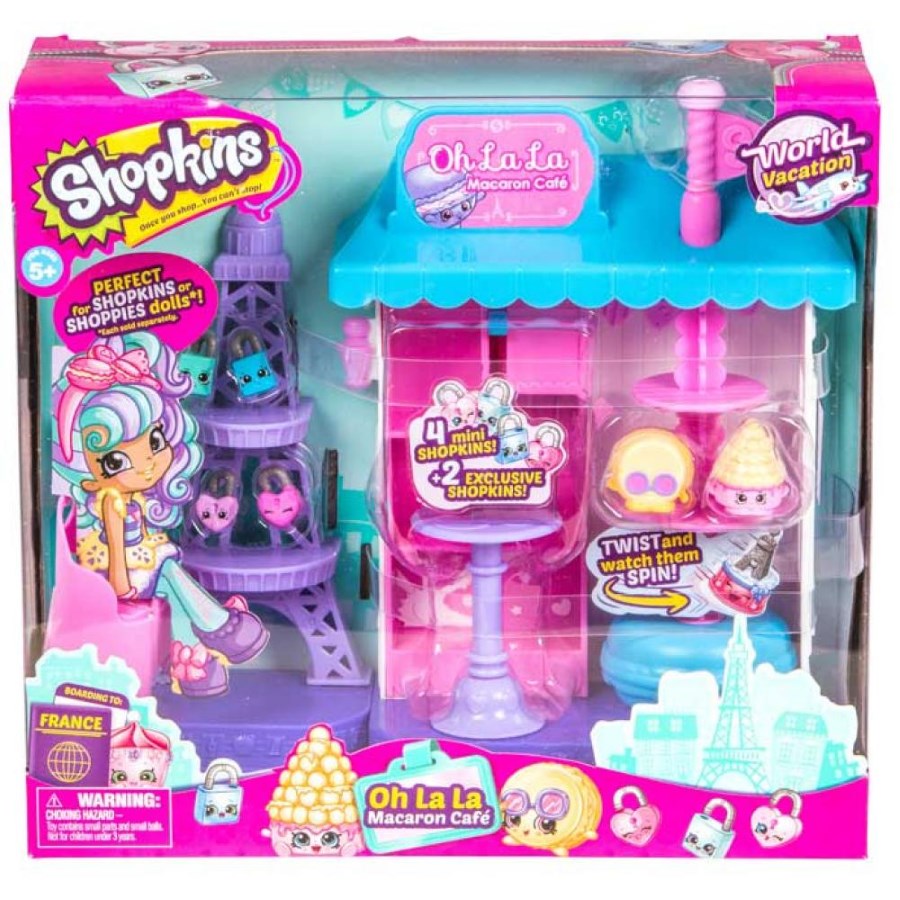 Shopkins Europe Playset