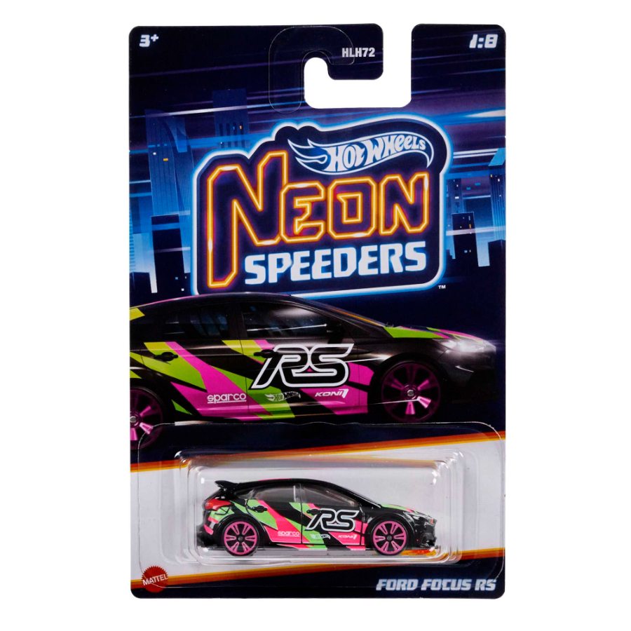 Hot Wheels Vehicles Neon Speeders Assorted