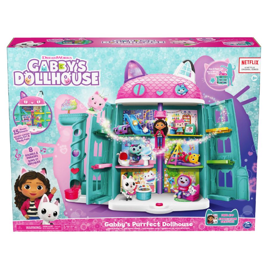 Gabbys Dollhouse Gabbys Purr-fect Dollhouse
