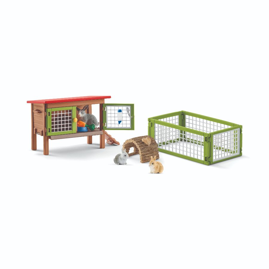 Schleich Rabbit Hutch
