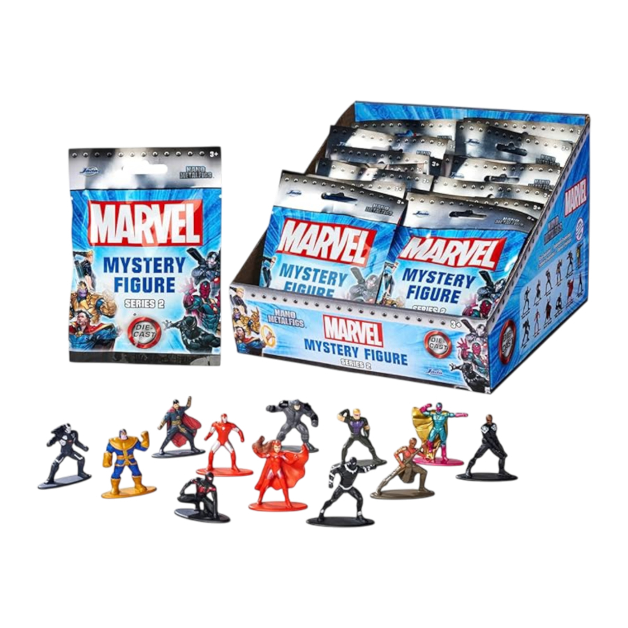 Jada Collectables Marvel Nano MetalFig Blind Bag Wave 2 Assorted