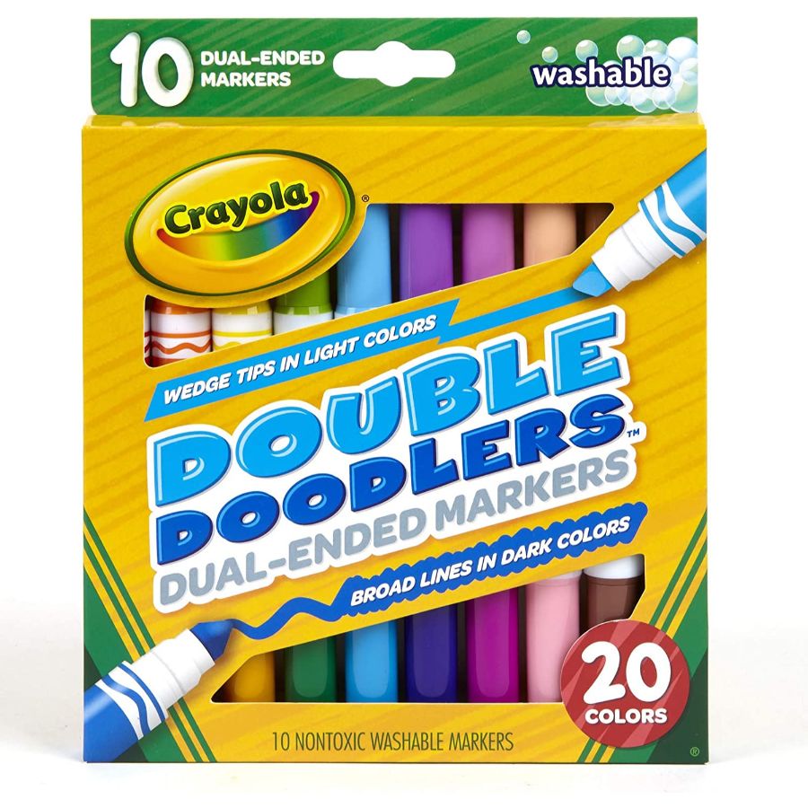 Crayola Double Doodlers Washable Marker 10 Pack