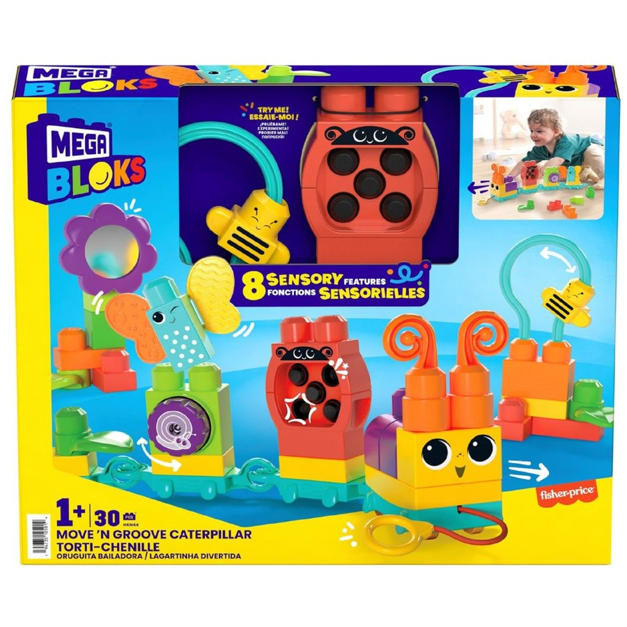 Mega Bloks Move N Groove Caterpillar