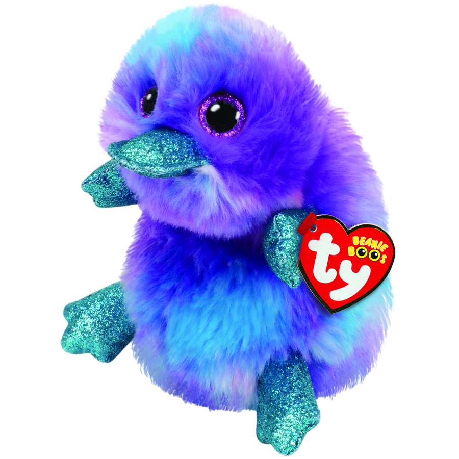 Beanie Boos Regular Plush Zappy Purple Platypus