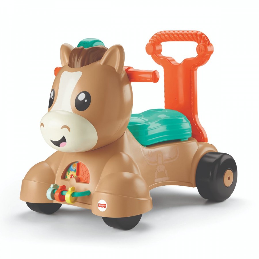 Fisher Price Deluxe Walk Bounce & Ride Pony Walker