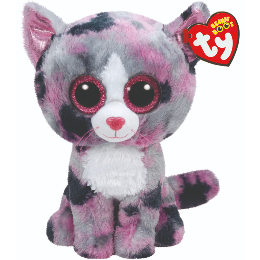 Beanie Boos Regular Plush Lindi The Pink Cat