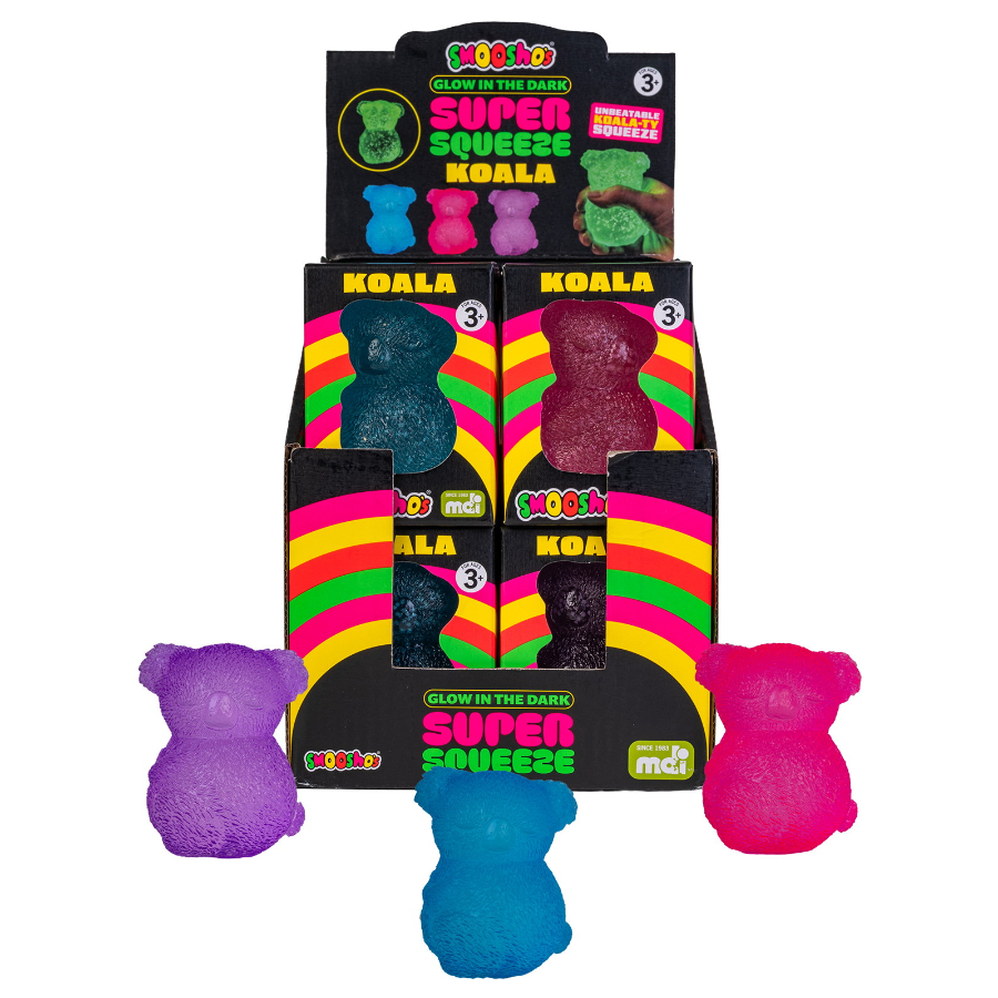 Smooshos Super Squishy Glow in The Dark Koala