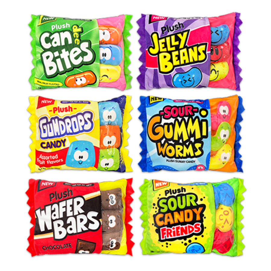 Candy Bites Plush 38cm Assorted