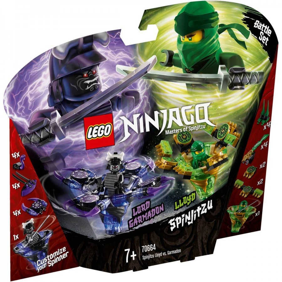 LEGO NINJAGO Spinjitzu Lloyd Vs Garmadon