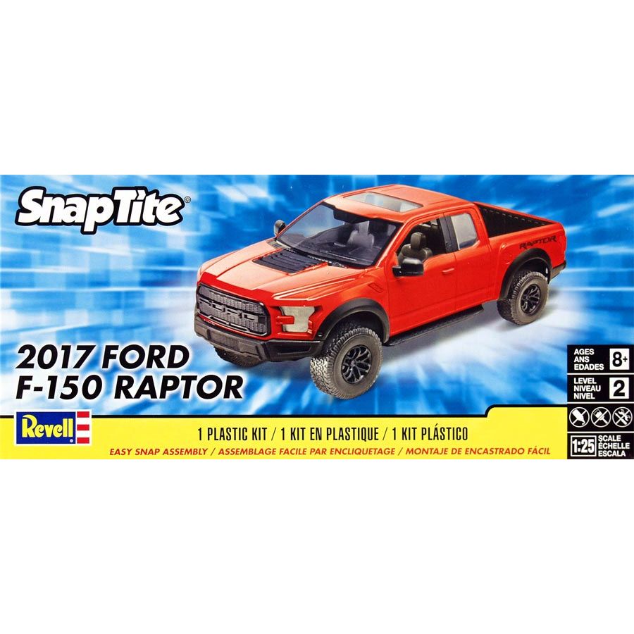 Revell Model Kit 1:24 2017 Ford F-150 Raptor