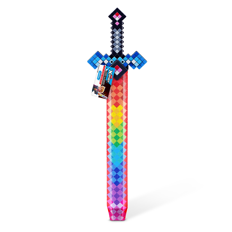 XSHOT Foam Pixel Sword Assorted