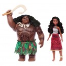 Disney Princess Moana Maui & Moana Dolls 2 Pack