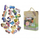 Fridge Friends Magnetic Transport Vehicles 20 Pack