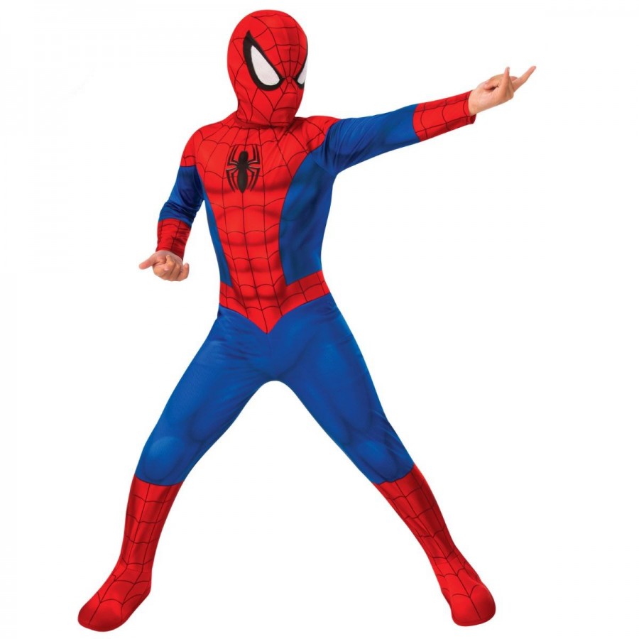 Spider-Man Classic Kids Dress Up Costume Size 3-5