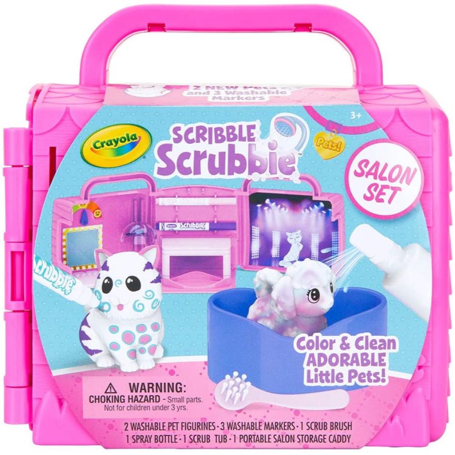 Crayola Scribble Scrubbie Pets Salon Set