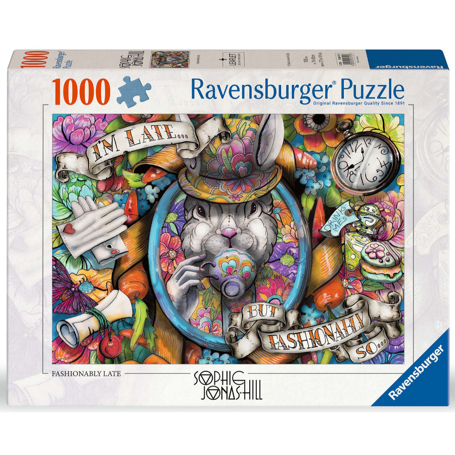 Ravensburger Puzzle 1000 Piece Fashionably Late