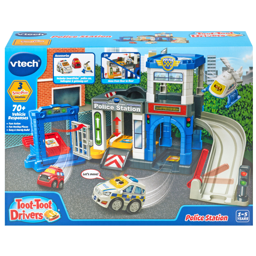 VTech Toot Toot Drivers Police Station 