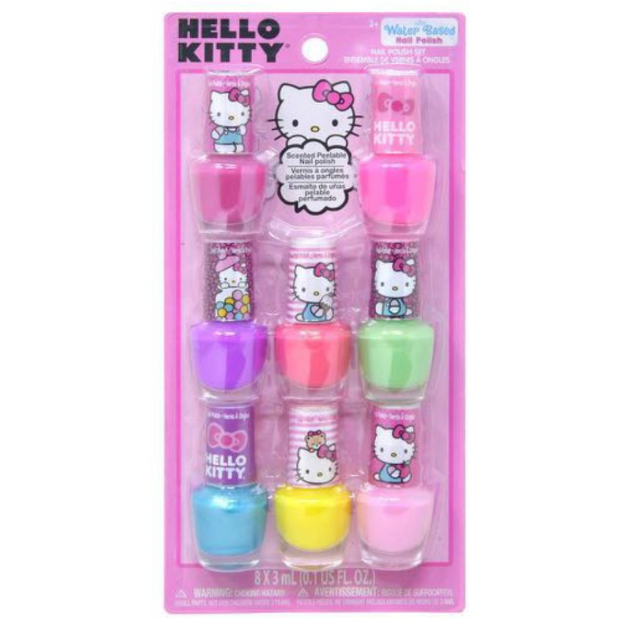 Hello Kitty Nail Polish 8 Pack