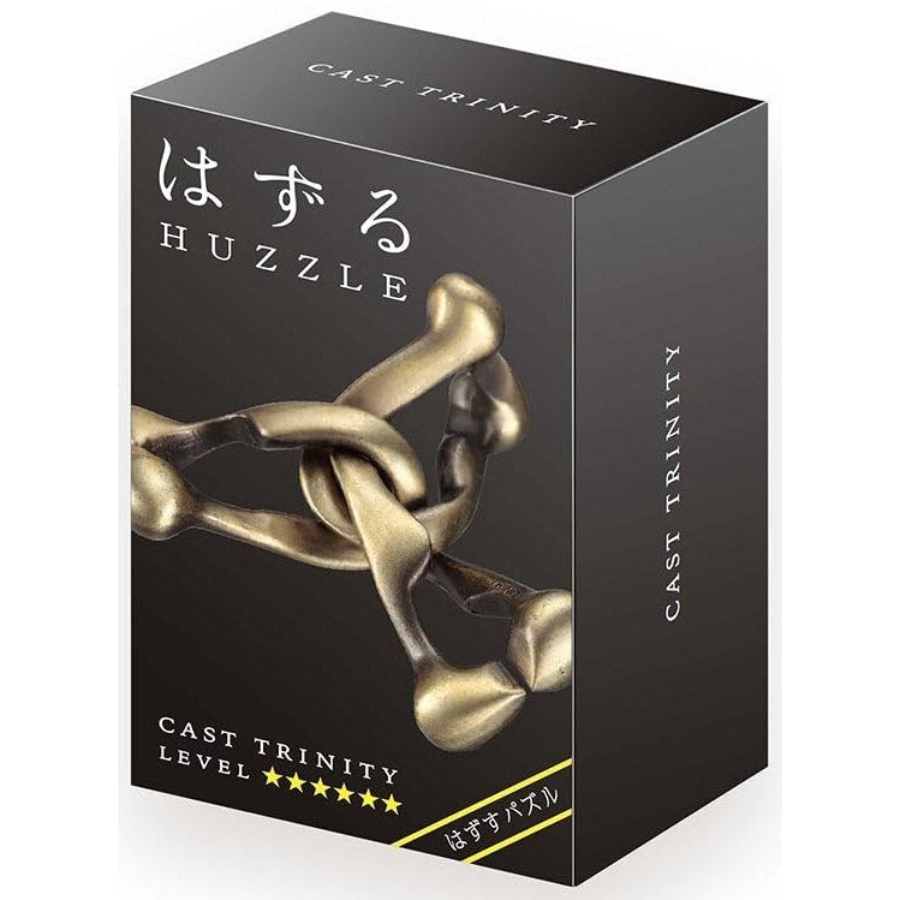Huzzle Cast Metal Puzzle Trinity Level 6