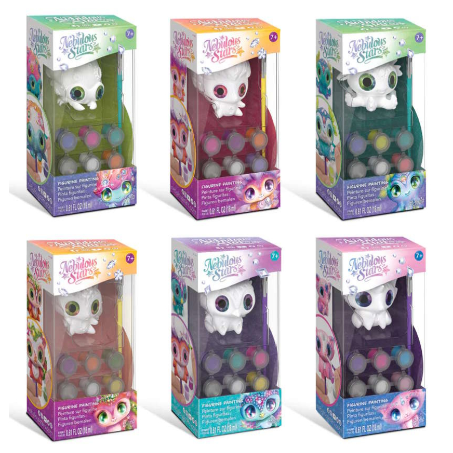 Nebulous Stars Figurine Painting Kit Assorted
