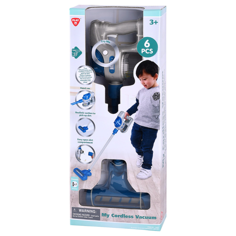 Cordless Vacuum With Lights Sounds & Accessories