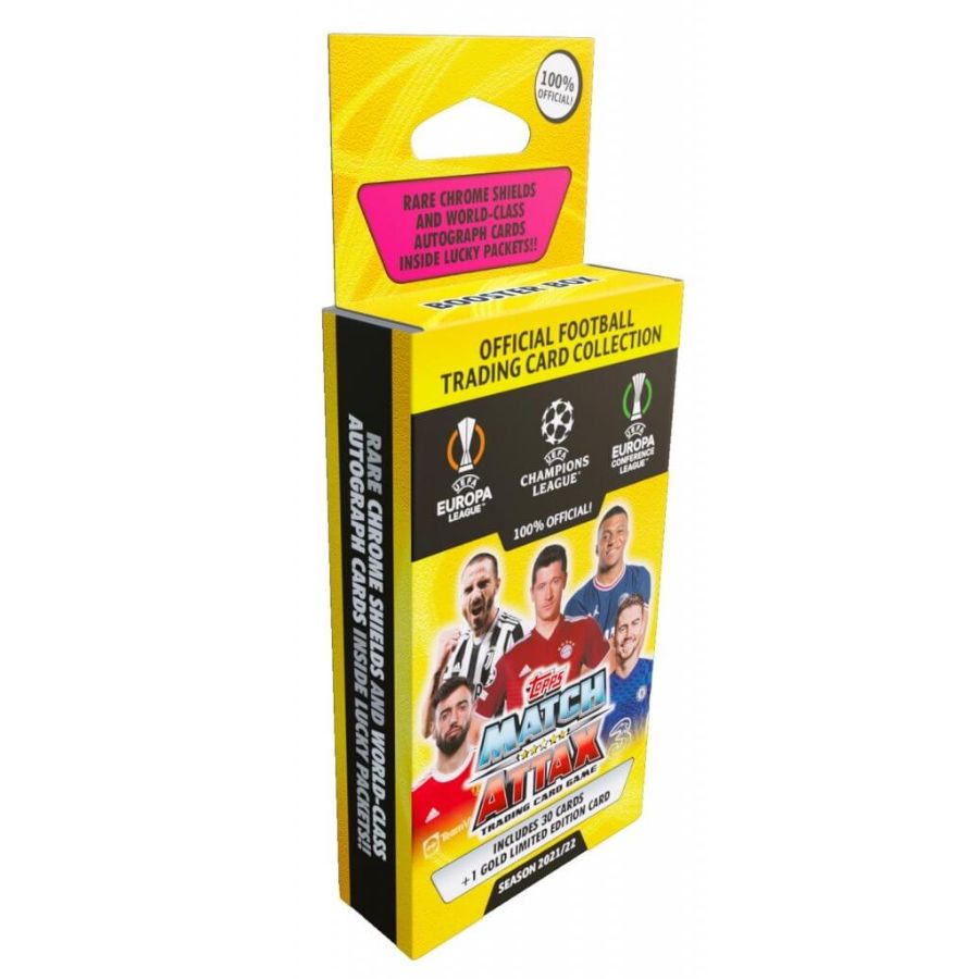 Topps Match Attax UEFA Champions League 2021-2022 Edition Hanger Box